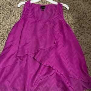 Purple Multi-layered tank top!